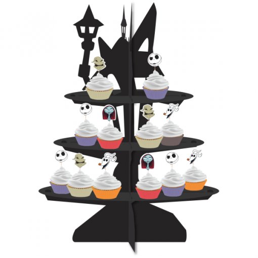 Cupcake Stand Nightmare Before Christmas - Halloween