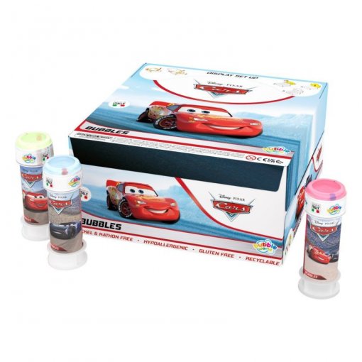 36 Bolas de Sabão 60ml Cars McQueen (Carros)