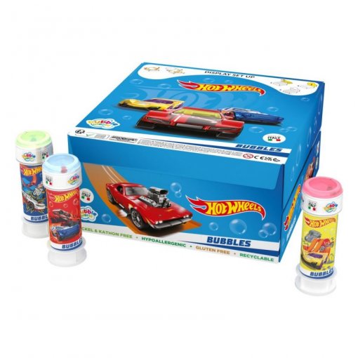 36 Bolas de Sabão 60ml Hot Wheels