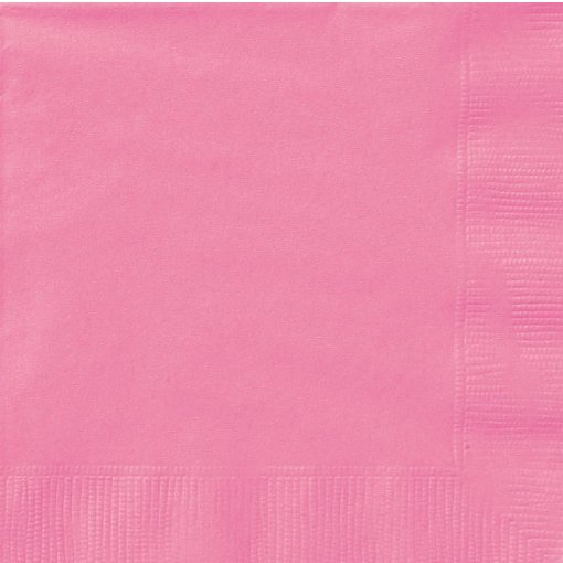 20 Guardanapos 25cm Rosa Choque