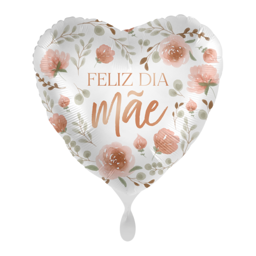 Balão Foil 43cm Flores - Dia da Mãe