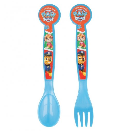 Conjunto 2 Talheres Patrulha Pata