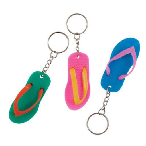 6 Porta Chaves Chinelos Havaianas