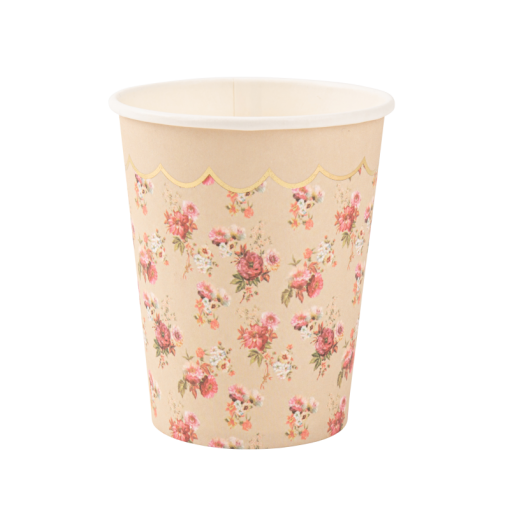 8 Copos 255ml Liberty Vintage Rose