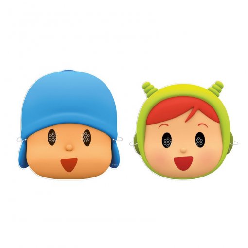 6 Máscaras Pocoyo