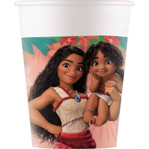 8 Copos 200ml Moana