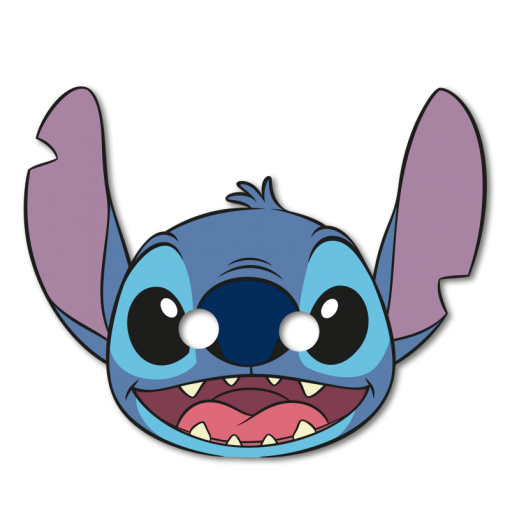 6 Máscaras Stitch & Angel