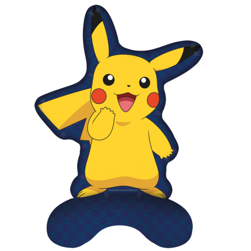Balão Foil Standing 84cm 67x101cm Pikachu