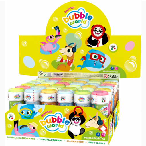 36 Bolas de Sabão 60ml Animais