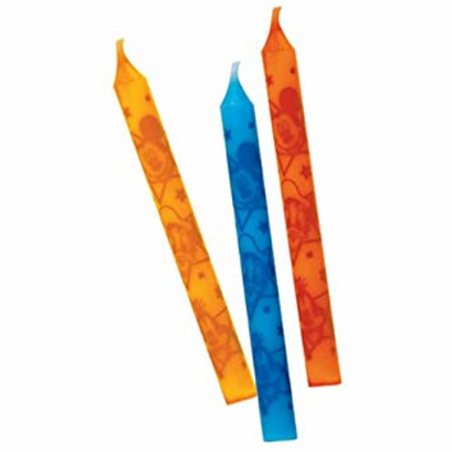 12 Velas de Aniversário Mickey