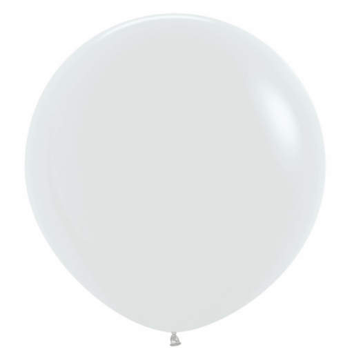 10 Balões latex R36 (91cm) - White - 005