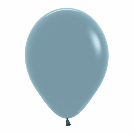 50 Balões latex R12 (30cm) - Pastel Dusk Blue - 140
