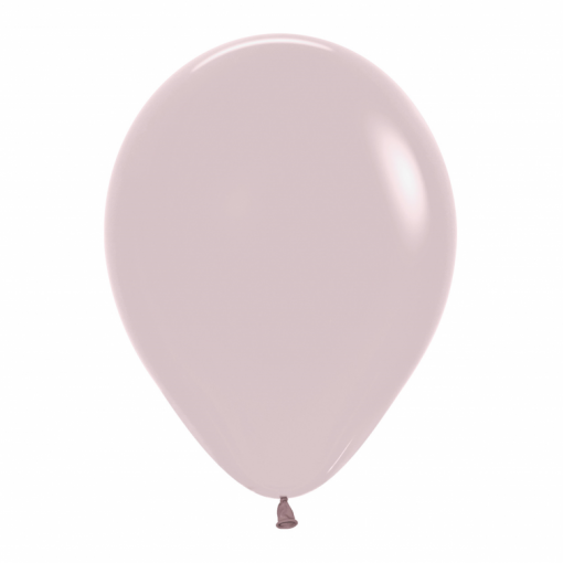 50 Balões latex R12 (30cm) - Pastel Dusk Rose - 110
