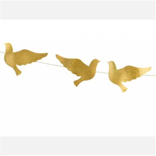 Grinalda 86cm Pombas (Batizado / Comunhão)