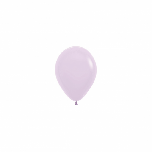 100 Balões latex R5 (12cm) - Pastel Matte Lilac - 650