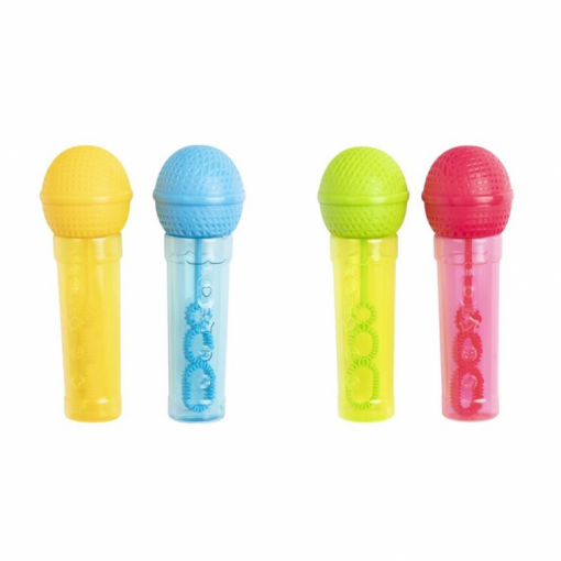 2 Bolas de Sabão Microfone - Sortido