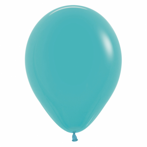 50 Balões latex R12 (30cm) - Caribbean Blue - 038