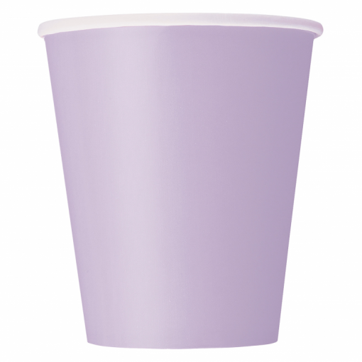 14 Copos 267ml Lilás