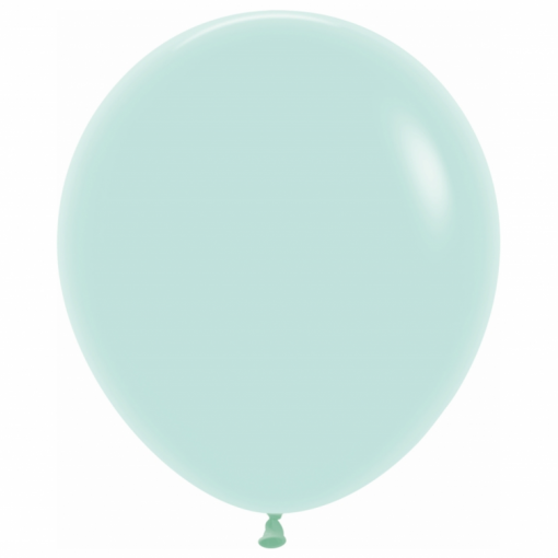 15 Balões latex R18 (45cm) - Pastel Matte Green - 630