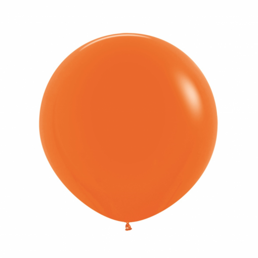 10 Balões latex R24 (60cm) - Orange - 061