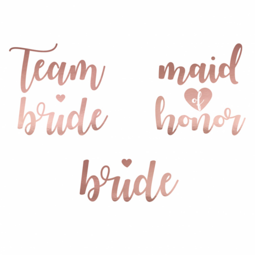 13 Tatuagens Despedida de Solteira Rose Gold