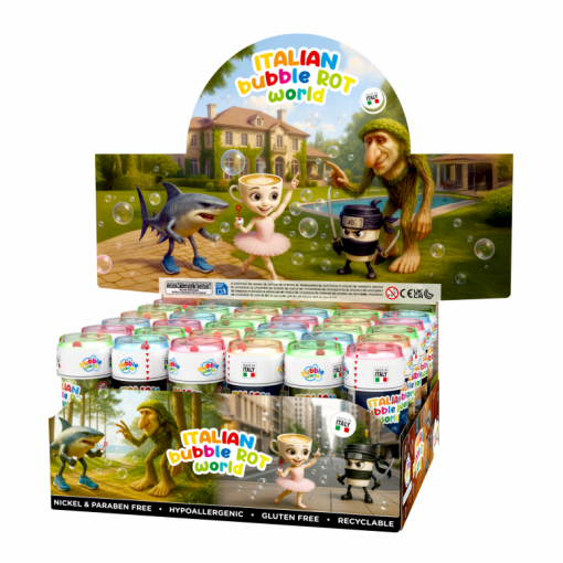 36 Bolas de Sabão 60ml Italian Brainrot