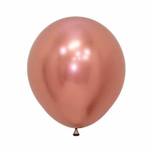 15 Balões latex R18 (45cm) - Reflex Rose Gold - 968