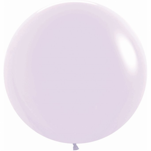 10 Balões latex R24 (60cm) - Pastel Matte Lilac - 650