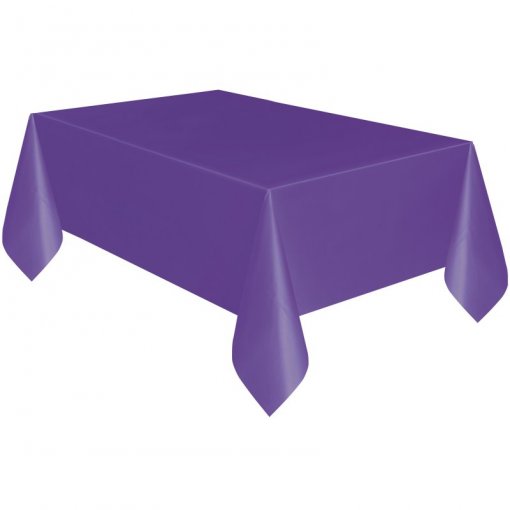 Toalha de mesa compacta Roxo Neon 1,37 x 2,74m