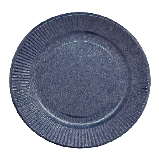 25 Pratos 18cm Azul