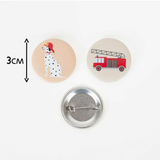 2 Crachás Bombeiros