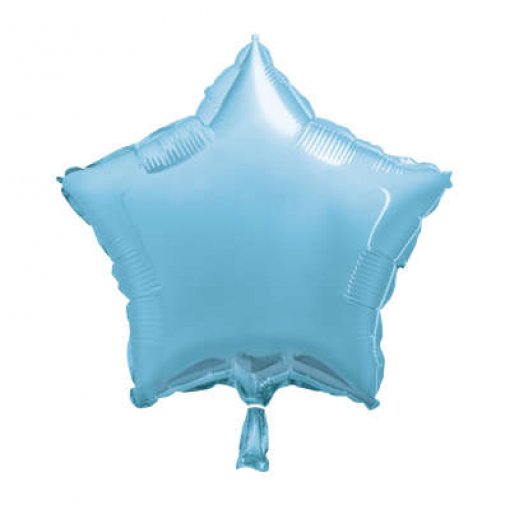 Balão Foil Estrela  20'' Azul Claro
