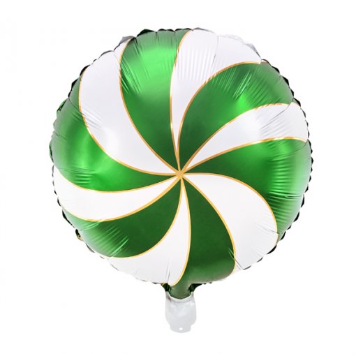 Balão Foil Candy 35cm Verde Natal