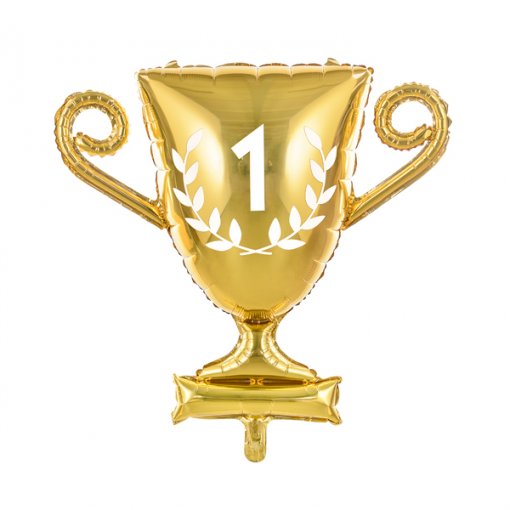 Balão Foil 64x61cm Taça Dourada