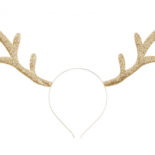 Bandolete Natal Rena Dourado 34.5x22cm