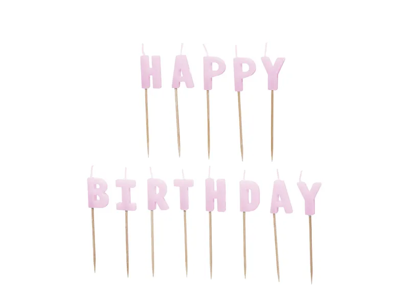 13 Velas Aniversário Happy Birthday Violeta