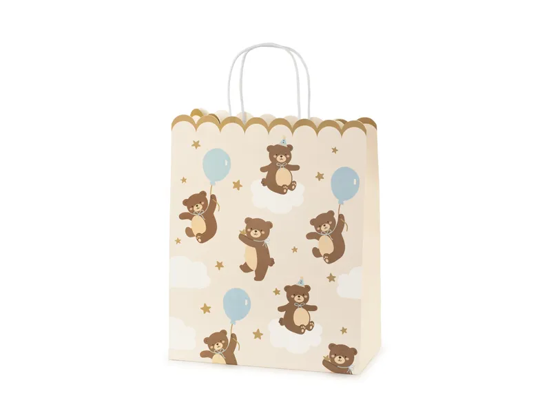 Saco Presente 26x32.5x13cm Teddy Bear