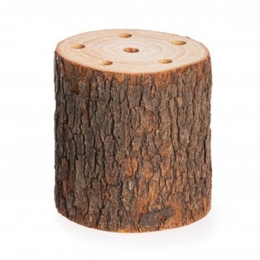 Tronco de Madeira 10x10cm