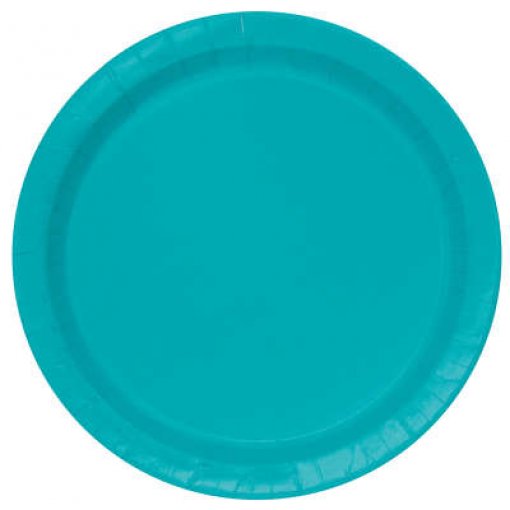 20 Pratos 18cm EU Azul Caribe