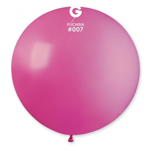1 Balão latex 31'' (80cm) cor Fuchsia #007 - G30