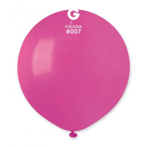 25 Balões latex 19'' (48cm) cor Fuchsia #007 - G19