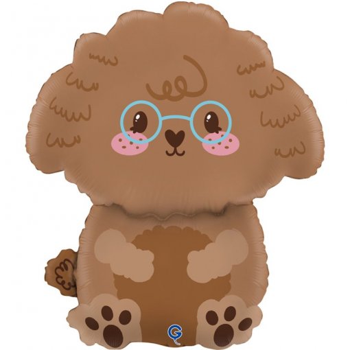 Balão Foil 46x53cm Poodle