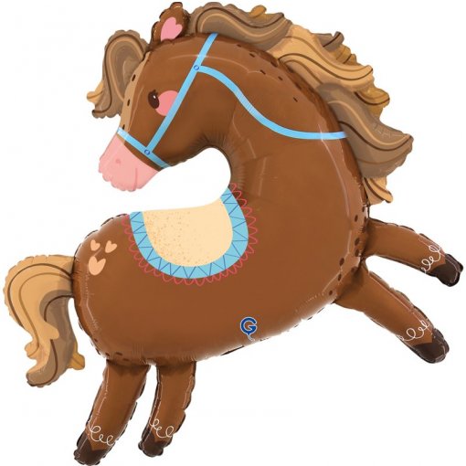Balão Foil 85x88cm Cavalo