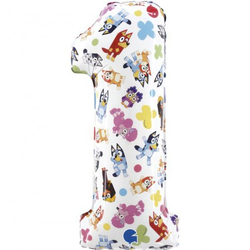 Balão Foil 45x75cm Bluey e Bingo nº1