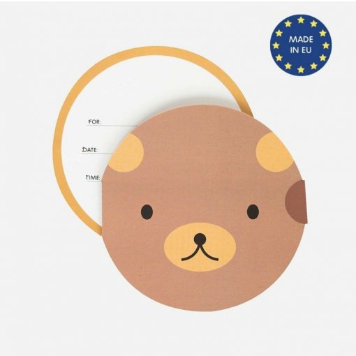 8 Convites 12cm Floresta