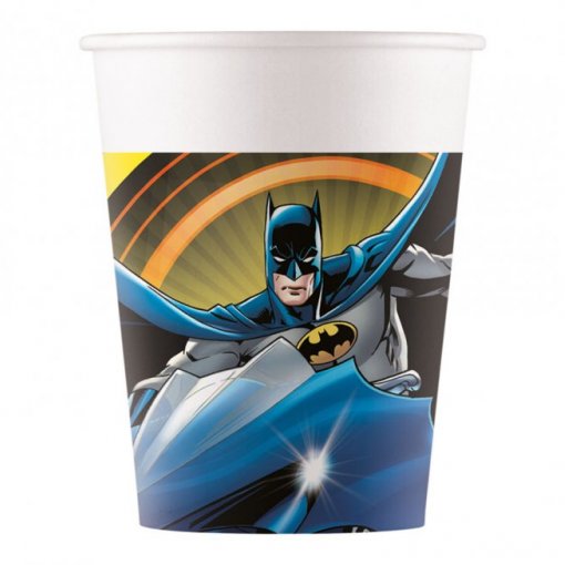 8 Copos 200ml EU Batman