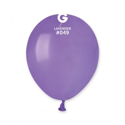 100 Balões latex 5'' (12cm) cor Lavender #049 - A50