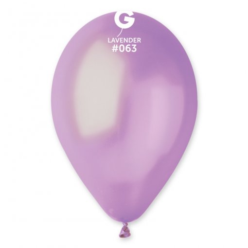 100 Balões latex Metalizado 28-30cm / 11''-12'' cor Lavender #063 - GM110