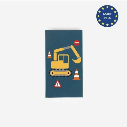 Bloco de Notas 9x5x0,5cm Construção