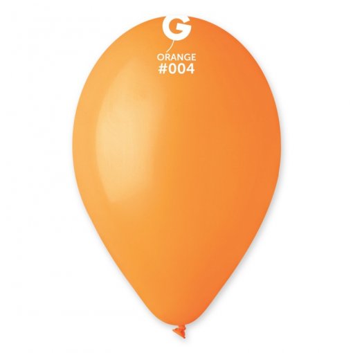 100 Balões latex 10'' (26cm) cor Orange #004 - G90